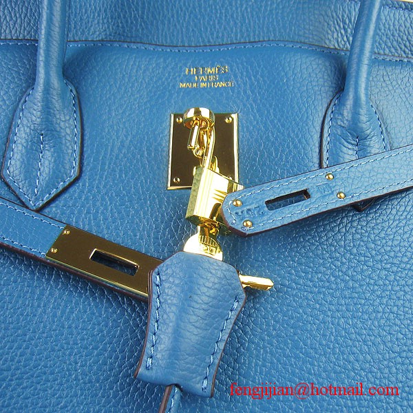 Hermes Birkin 40cm Togo Bag Blue 6099 Hermes Birkin 40cm Togo Bag Blue 6099